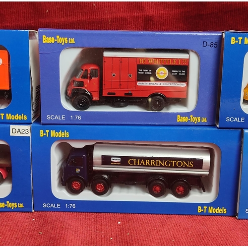 198 - A collection of 6 BT Model diecast vehicles in original boxes.