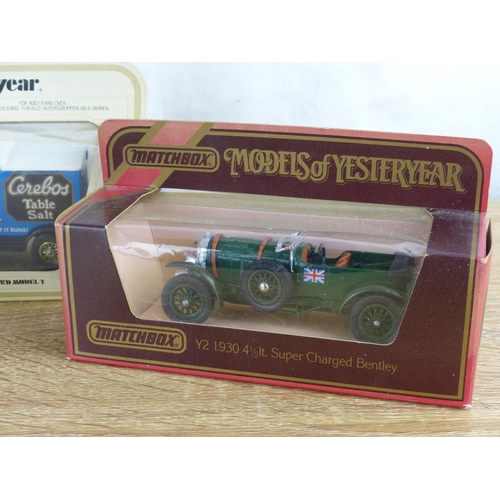 298 - A trio of Matchbox 'Models of Yesteryear', to include 1912 Ford Model T, 1912 Model T Fordtanker and... 