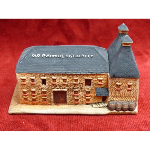 430 - A rare Old Bushmills Distillery Co ceramic ornament by Philip Laureston, Northern Ireland.