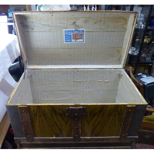 459 - An antique style storage chest/ trunk.