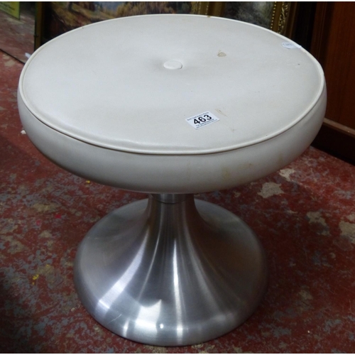 463 - A vintage/ Mid Century dressing table stool.