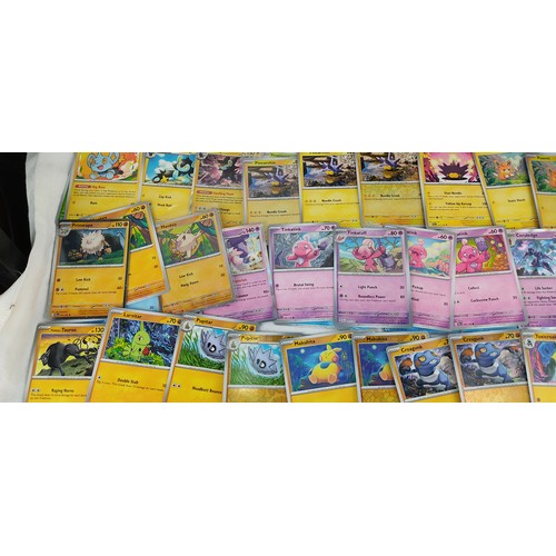 205 - A collection of Paldea Evolved Pokemon cards and more.