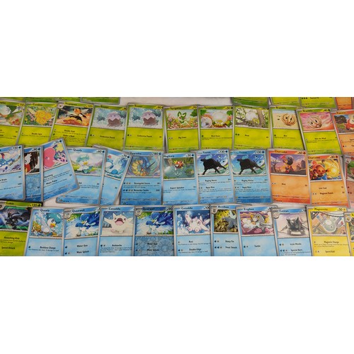 205 - A collection of Paldea Evolved Pokemon cards and more.