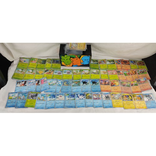 205 - A collection of Paldea Evolved Pokemon cards and more.