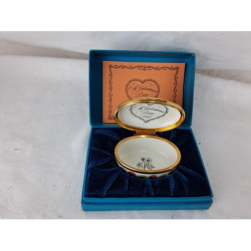 313 - A collection of Halcyon Days, Alastor and Bilston and Battersea enamel trinket boxes.