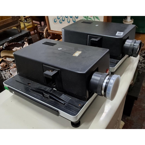 356 - Two Pratovit CA 2500 projectors.