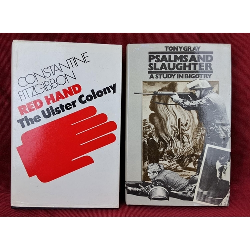 83 - A 1971 1st edition copy of 'Red Hand - The Ulster Colony'  by Constantine FitzGibbon and a 1st editi... 