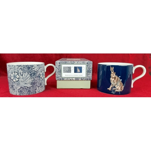 152 - Two Morris and Co mugs by Spode in presentation box.