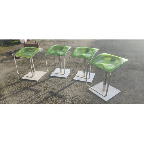 484 - A set of 4 Pedrali stools / chairs.