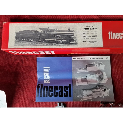 17 - A vintage boxed Wills Finecast 'Loco & Tender Body Kit' GWR 2251.