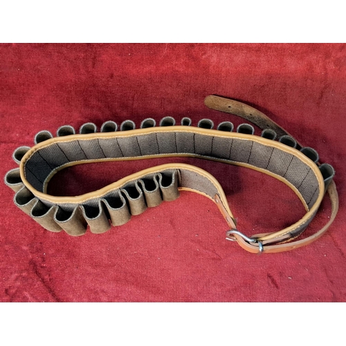 49 - A bandolier cartridge belt.