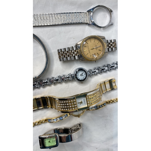 655 - A Limit cocktail watch, a Jas bangle watch and more.