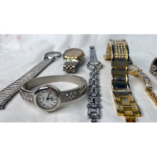 655 - A Limit cocktail watch, a Jas bangle watch and more.