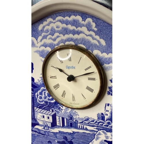 89 - A limited edition Spode 'Italian' mantle clock, numbered   8/1950.