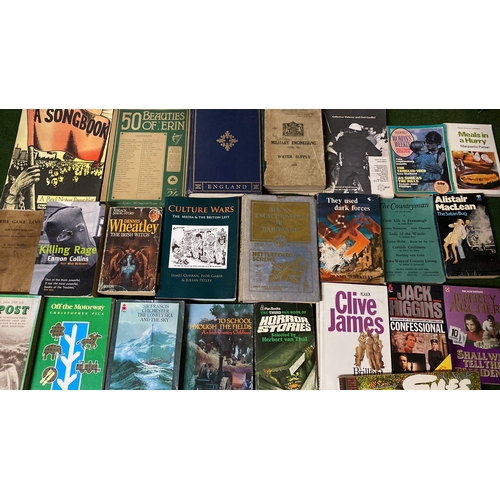 172 - A mixed lot of books to include 50 Beauties of Erin music book, The Game Laws of Northern Ireland, T... 