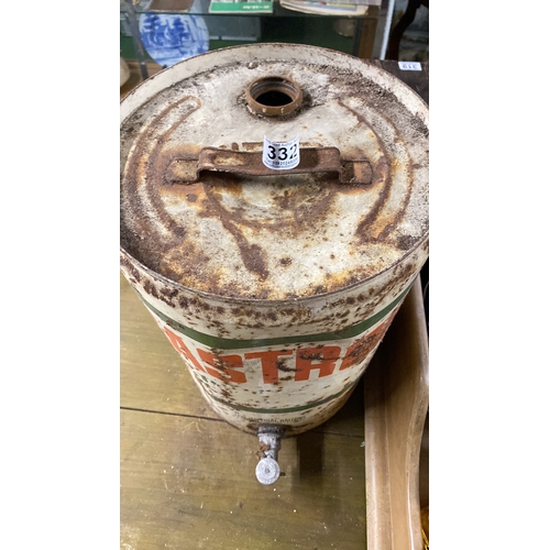 332 - A vintage Castrol oil can.