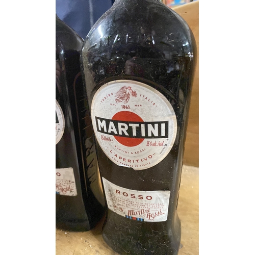 341 - Two bottles of 750ml Rosso Martini.