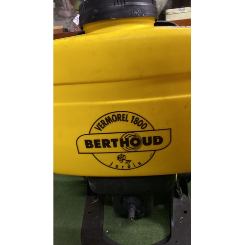 437 - A Berthoud garden sprayer (a/f).