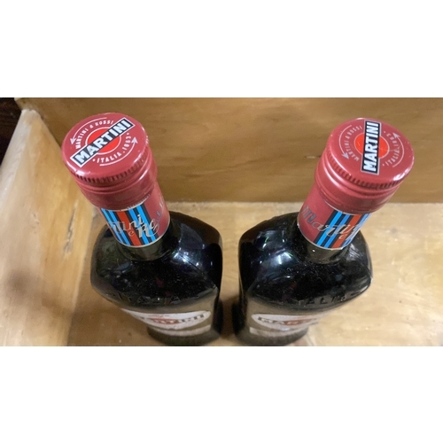 341 - Two bottles of 750ml Rosso Martini.