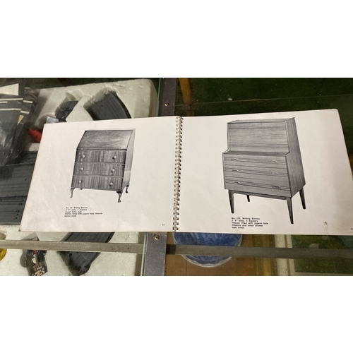475 - A vintage Thomas W McDonagh Ltd furniture catalogue of mid century furniture.