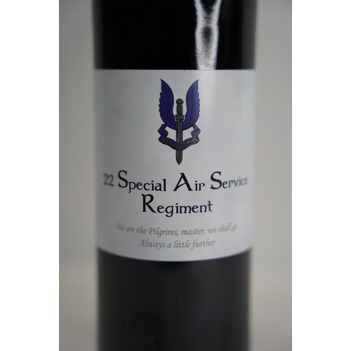 69 - A sealed unopened bottle of 22 Special Air Service Regiment Malbec red wine.