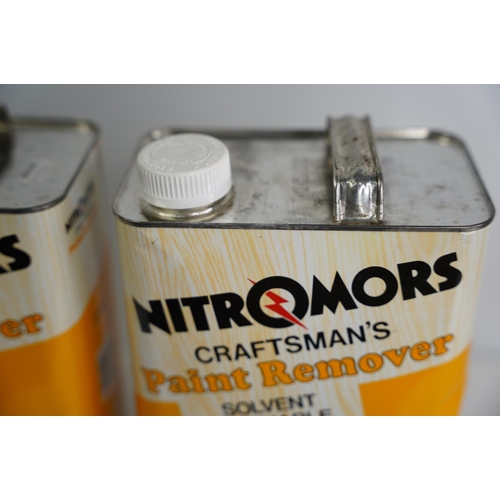 127 - Two 5l cans of Nitromors paint remover.