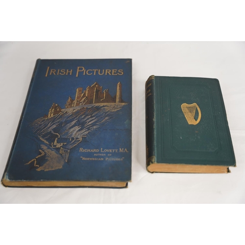 208 - A stunning book 'Irish Pictures' by Richard Lovett MA and another 'The History of Ireland' by John M... 