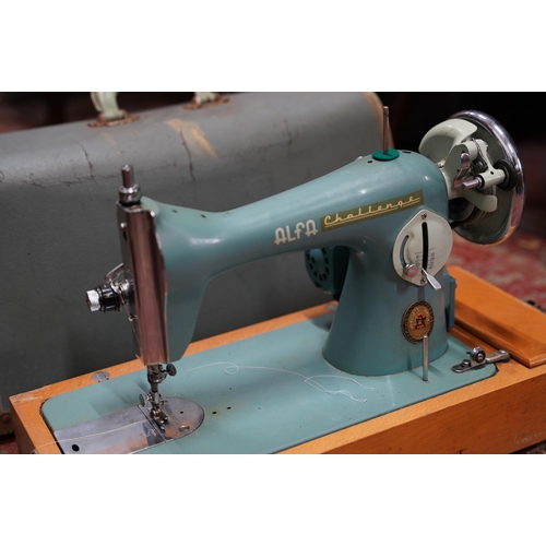 270 - A vintage Alfa sewing machine.