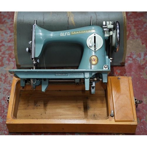 270 - A vintage Alfa sewing machine.