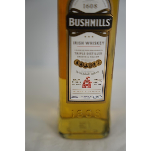 304 - A 350ml bottle of Bushmills Irish Whiskey.