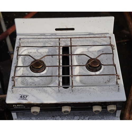 457 - A vintage Flavel Vanessa two ring gas cooker.