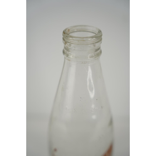 22 - A vintage glass creamery bottle 'The Old City Dairies Ltd' Derry.