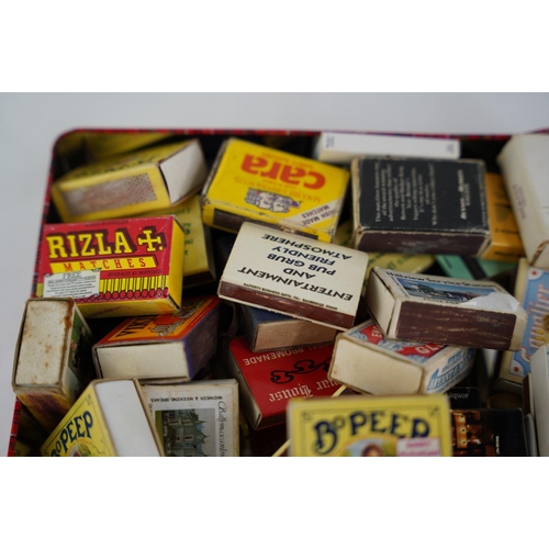 47 - A collection of vintage matchboxes.