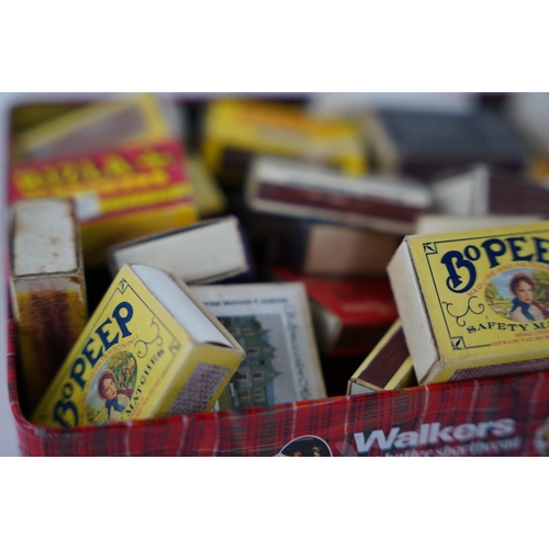 47 - A collection of vintage matchboxes.