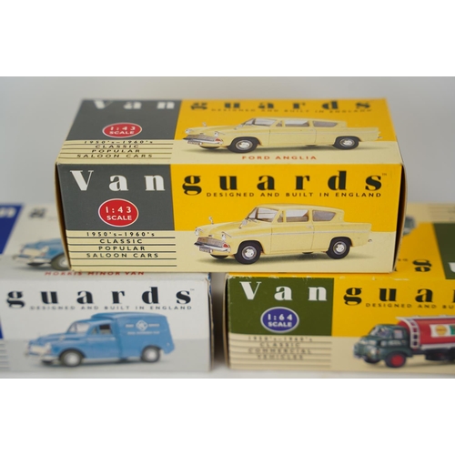 247 - Three boxed Van Guards collectors cars.