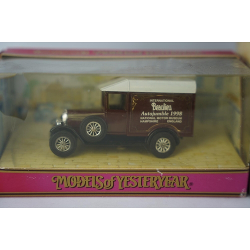 248 - A boxed Corgi 97263 Single Deck Tram 'Ashton Under Lyne', a Models of Yesteryear Morris Cowley Van a... 