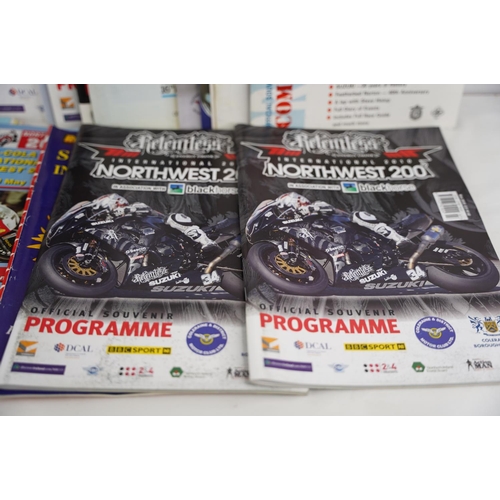 257 - A lot of North West 200 programmes and more.