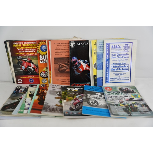 259 - A lot of Irish Road Racing programmes.