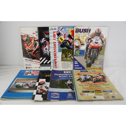 260 - A lot of Ulster Grand Prix racing programmes and more.