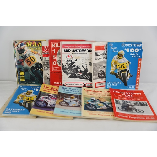 261 - A lot of Cooktown, Killinchy and more road racing programmes.