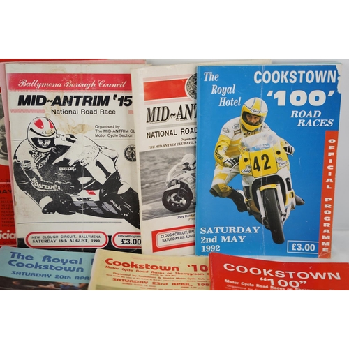 261 - A lot of Cooktown, Killinchy and more road racing programmes.