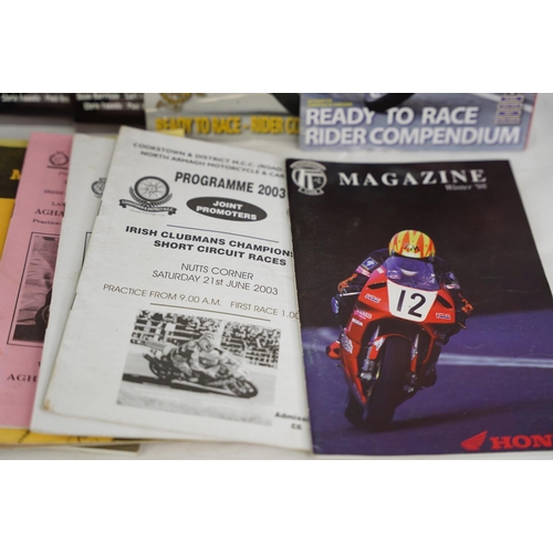 264 - A lot of motor bike racing.programmes.