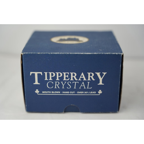 290 - A boxed Tipperary Crystal ashtray.