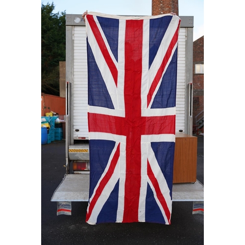 308 - A large vintage Union Jack flag.