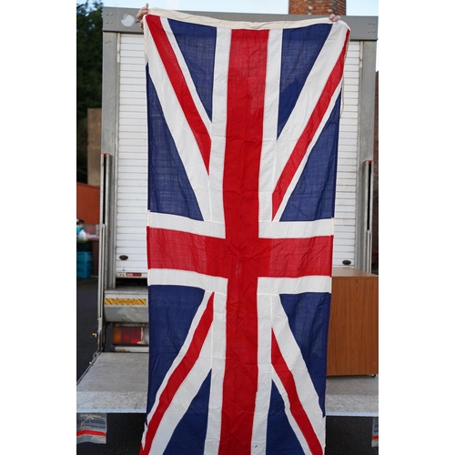 308 - A large vintage Union Jack flag.