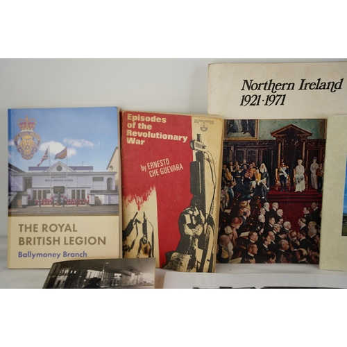 319 - A collection of Irish themed books - Six Miles from Bangor, Northern Ireland 1921 - 1971 and lots mo... 