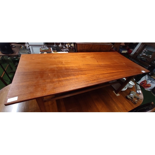 374 - A Mid Century/ Teak coffee table.