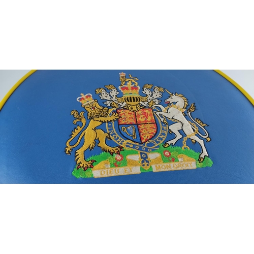 429 - A stunning Royal British Legion - Carrickfergus footstool.