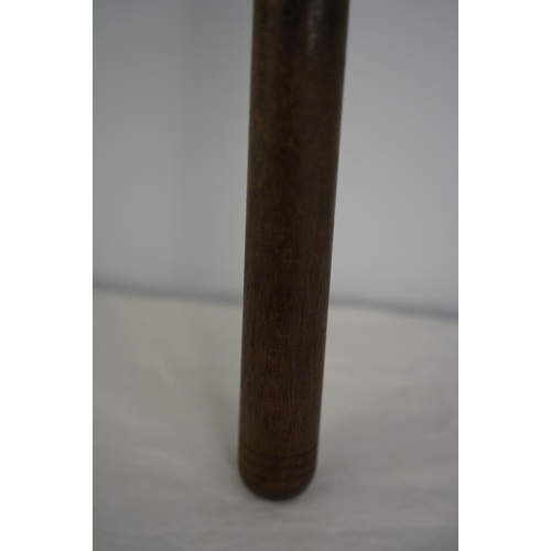 110 - A police wooden truncheon.