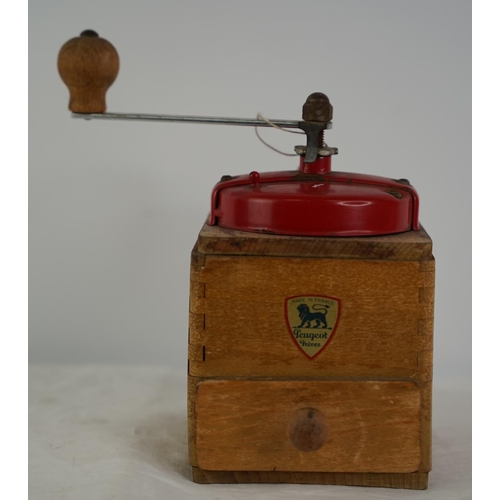 17 - An antique French Peugeot Freres coffee grinder.